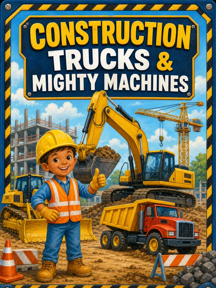 Construction Trucks and Mighty Machines